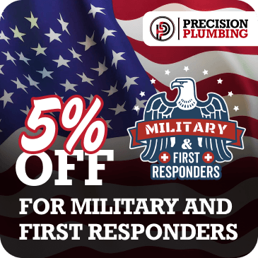 5% discount for military and first responders badge